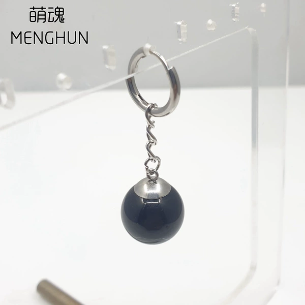 Black earrings