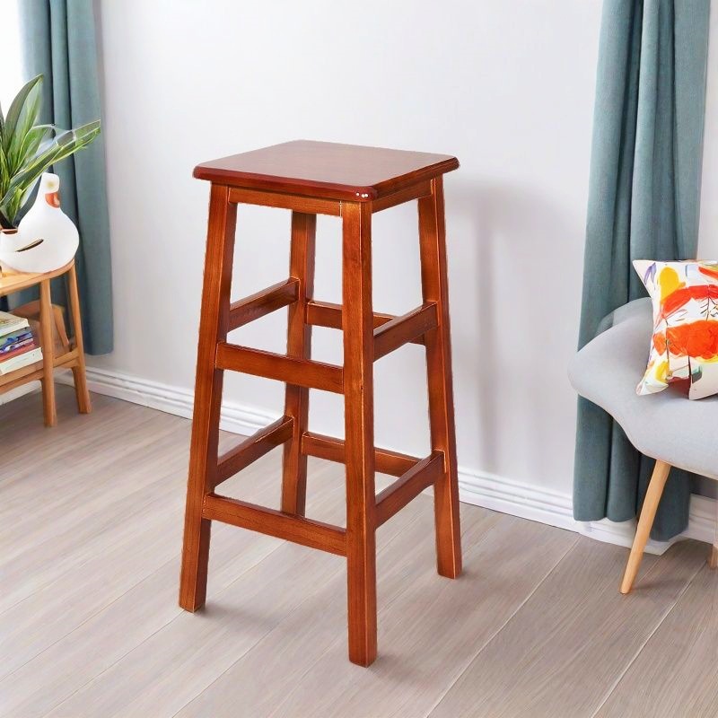 Square stool 30*30*80cm Begonia color