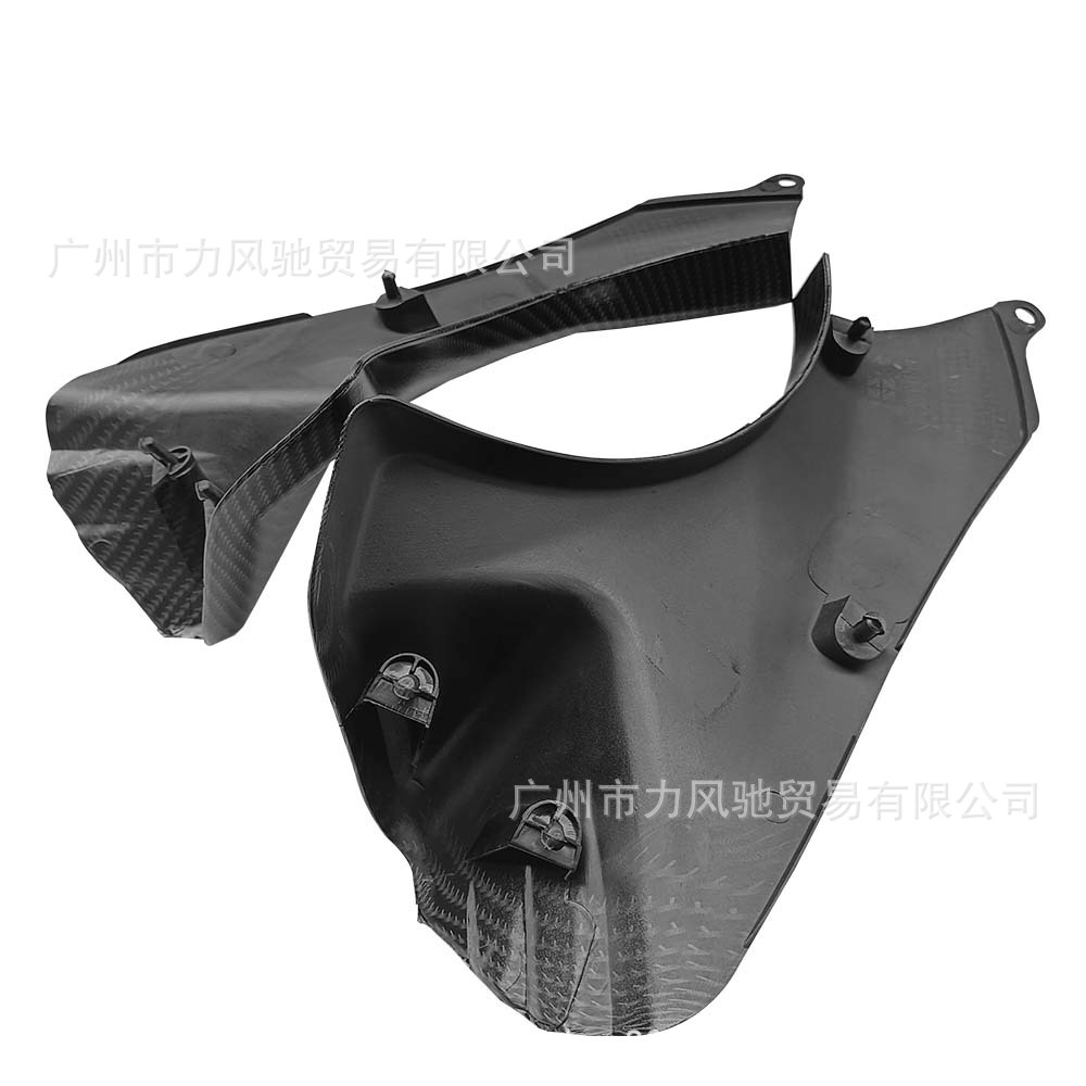 Adecuado para Kawasaki ZX-6R 07-08 modificado cabeza frontal cubierta lateral placa transpirable tubo de admisión cubierta lateral placa Shell