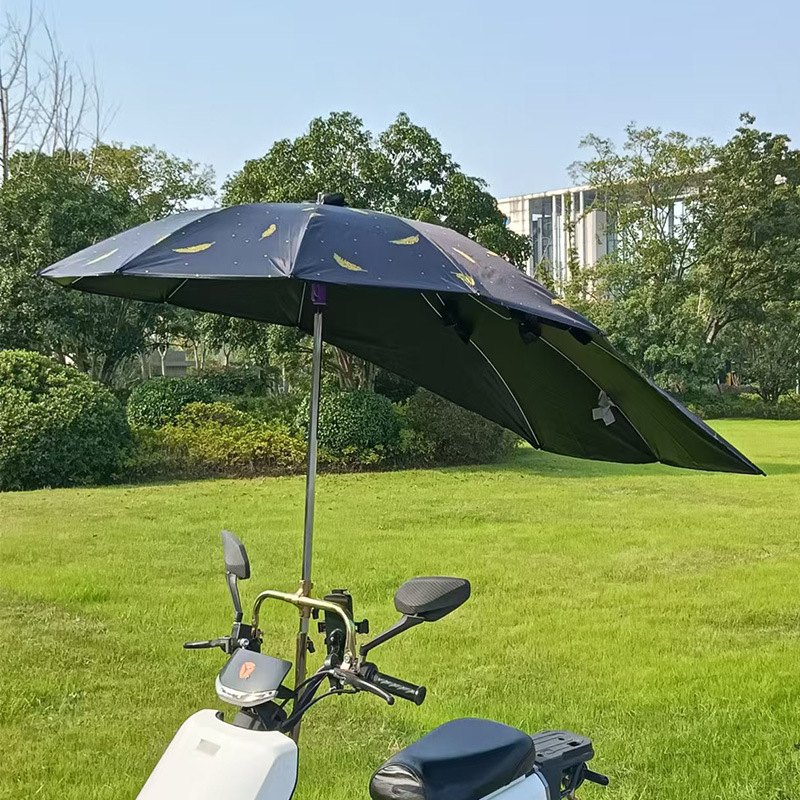 Electric Vehicle Battery Bike Umbrella, Sunshade Umbrella, Sun Protection Canopy, Umbrella Stand, Delivery Bike Umbrella, Scooter Sun Umbrella, Wholesale