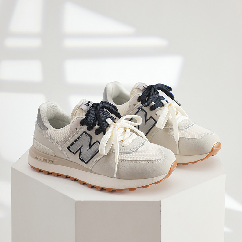 Official flagship store NB Spring and Autumn New Bailun cool running shoes women's sneaker men's shoes wholesale 574 casual couple