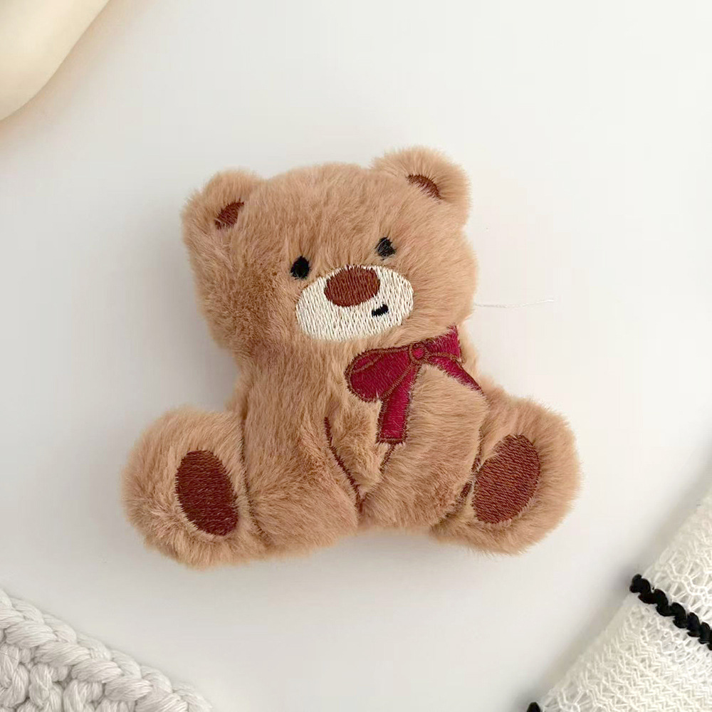 Pequeño oso colgante peluche pequeño oso broche zapatos gorros accesorios de ropa accesorios de dibujos animados muñeca diy accesorios colgante