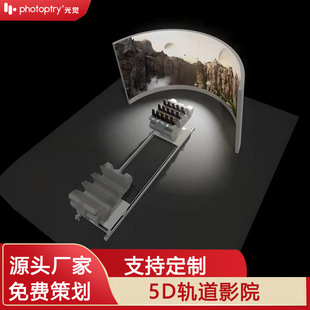 大型环幕轨道影院裸眼3D5D游乐场设备多人沉浸式体感互动飞行影院-阿里巴巴