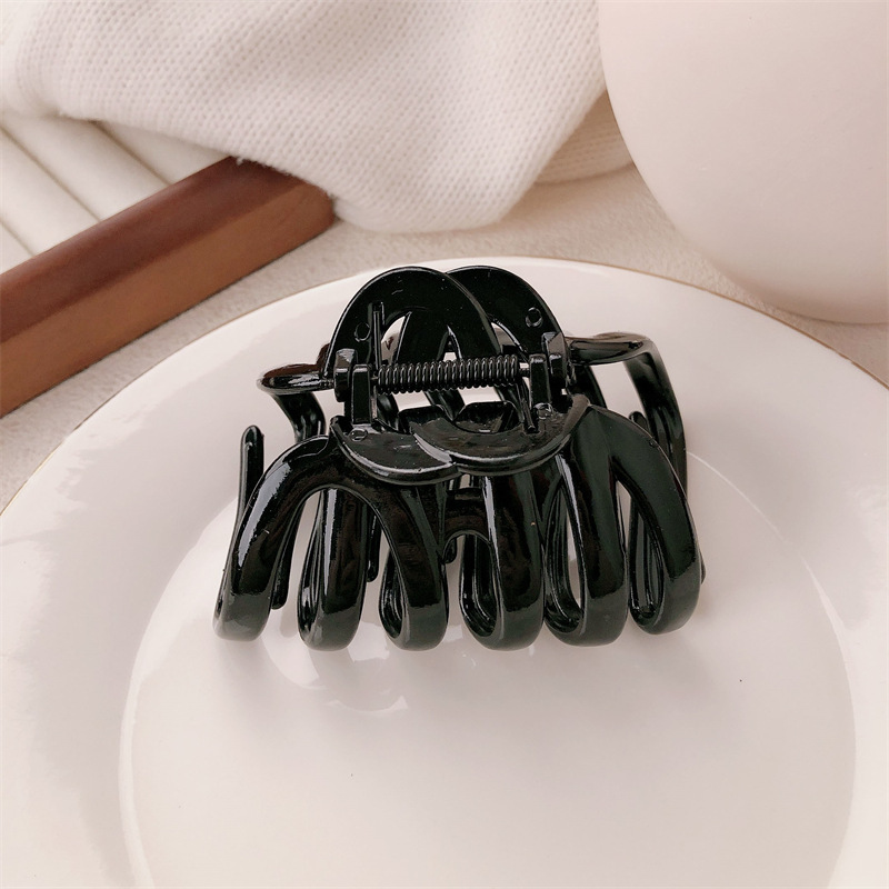 Nueva línea coreana de gran volumen de agarración de cabello retrógrado estilo tiburón clips exquisitos clips para el cabello universal accesorios para mujeres