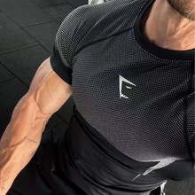 鲨鱼onyx无缝健身修身短袖5.0上衣