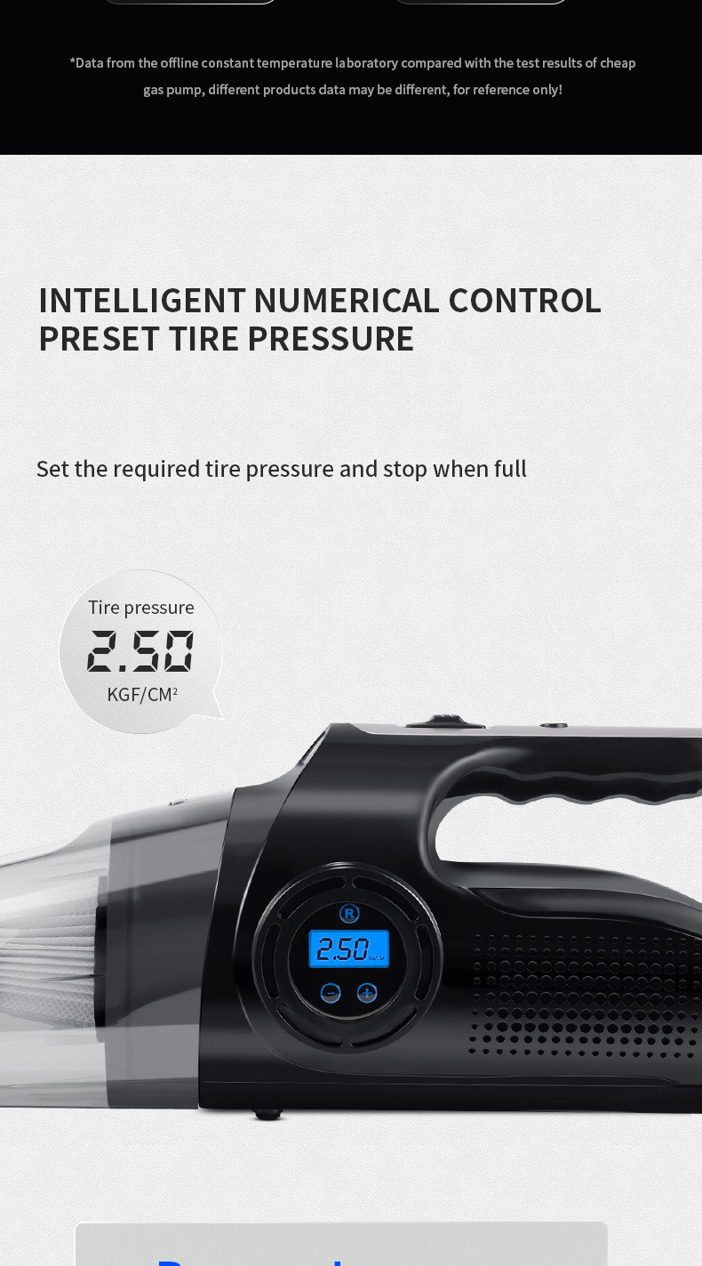Car Vacuum Cleaner, Air Pump, Multifunctional Four-In-One Car Wireless Handheld, Home Wireless Portable