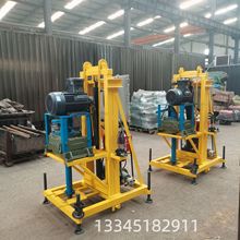 地源热泵150米钻井机 牵引轮电动液压伸缩水井钻机 矿用防爆钻机