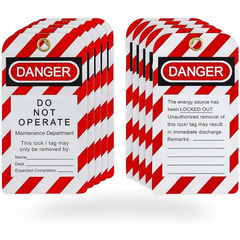 Amazon cross-border hot-selling warning maintenance label locked label luggage label