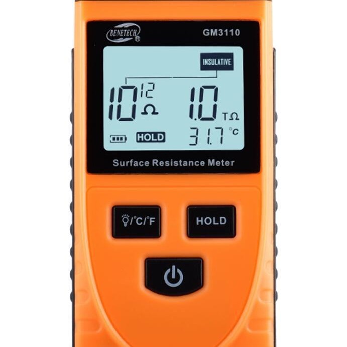 标智GM3110表面电阻测试仪高精度便携式绝缘电阻测量仪静电检测仪