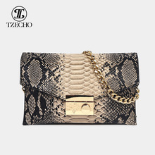 包包跨境蛇纹斜挎包女小方包立体腋下包pu春夏款包大容量女包