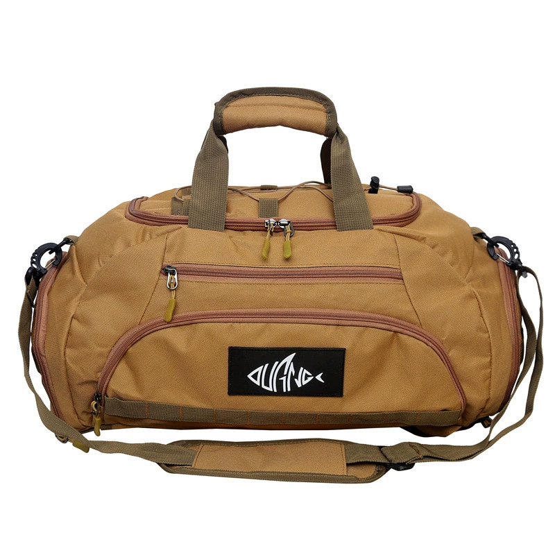 Capacious backpack for traveling, trend one-shoulder bag for training