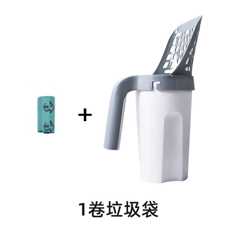 Palla de arena de gato al por mayor transfronteriza doméstica integral desmontable basura de gran capacidad para mascotas Palla de arena de gato