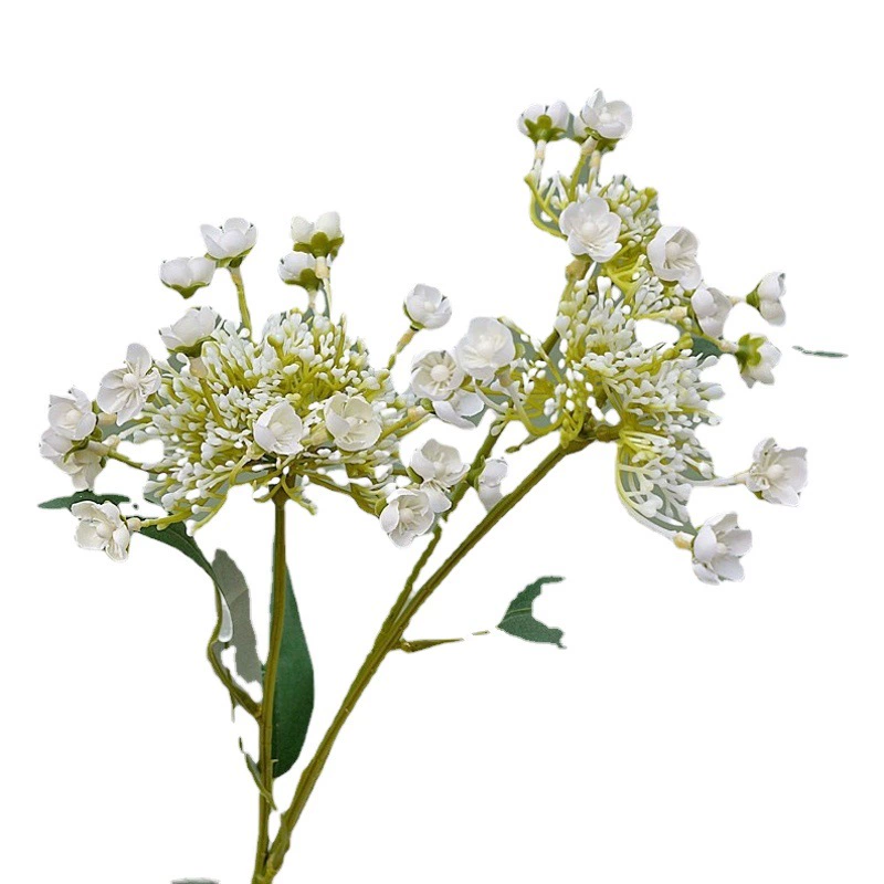 Одна ветвь 3 Сияющие Звезды кружевной цветок искусственный цветок поддельный цветок украшения дома украшения свадебные фотографии украшения цветы