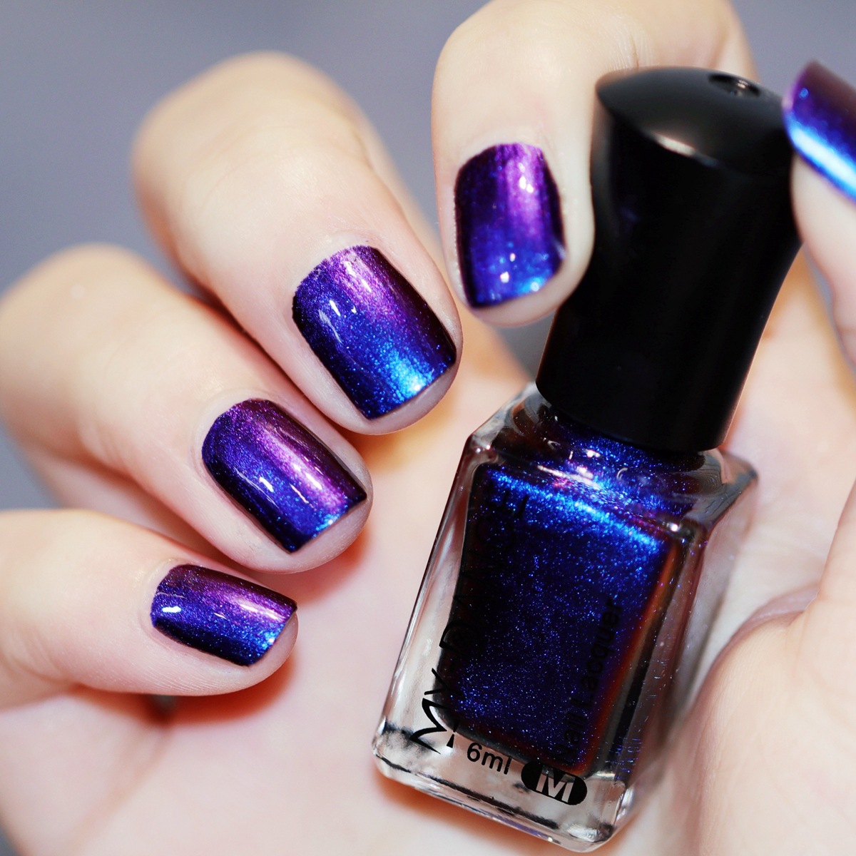 Nuevo esmalte de uñas camaleón aceitoso no pelado insípido de larga duración sin hornear fábrica al por mayor Internet celebridad cielo estrellado manicura