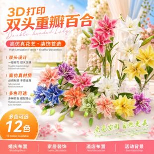 ��Ʒ�|3D��ӡ�p�^�ذ�ٺϻ�c�Y�ñ������滨���Ų廨�Ӽ��b�