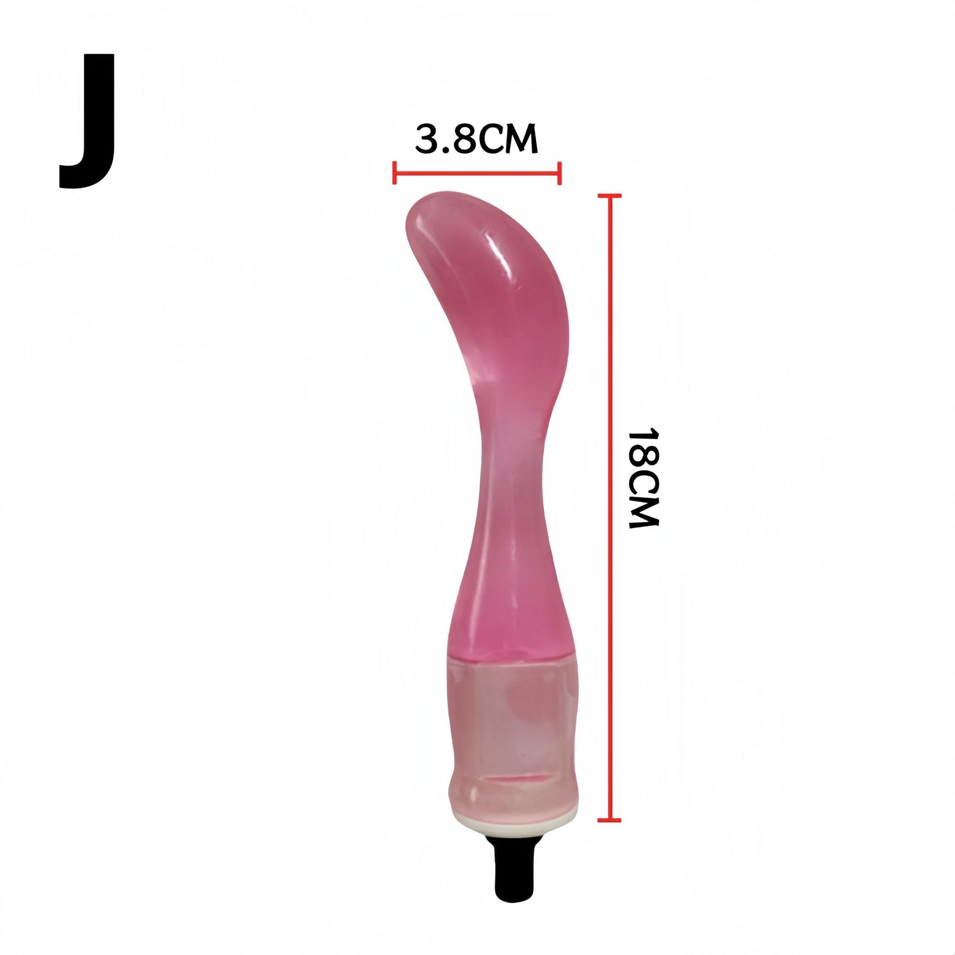 Accesorios de pistola de fascia modificado cabeza de simulación sexy productos sexuales para adultos femeninos