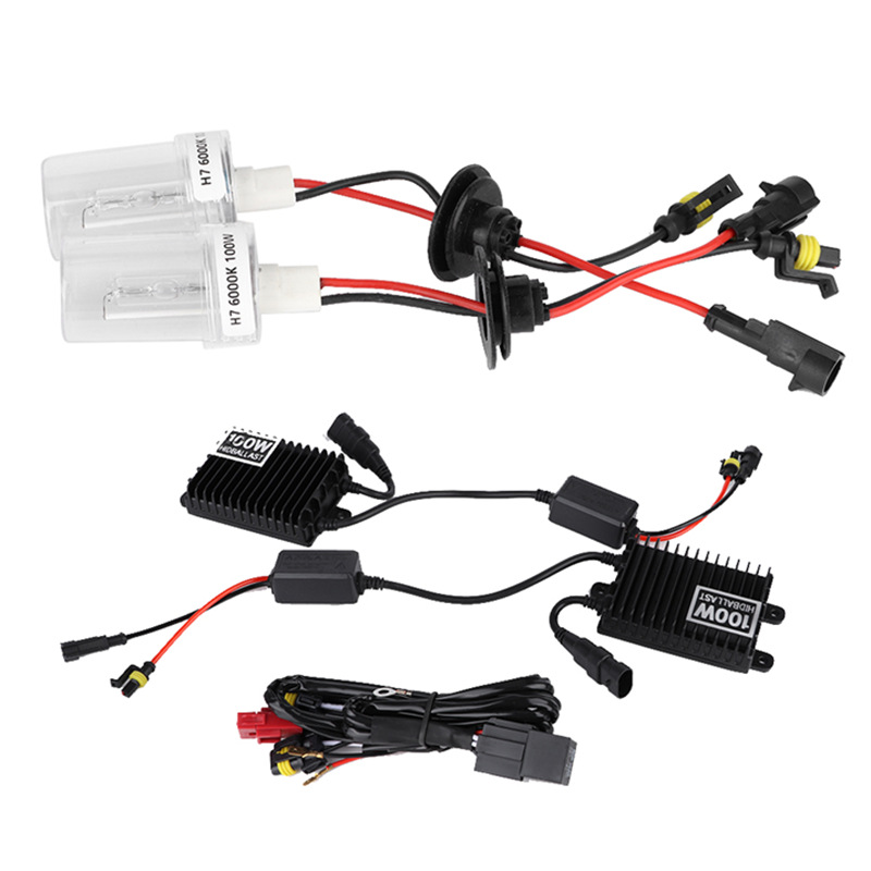 (2개) 공장 도매 12V100W 크세논 램프 세트 높은 밝기 높은 전원 HID 크세논 헤드 라이트 헤드 라이트 헤드 라이트 헤드 라이트