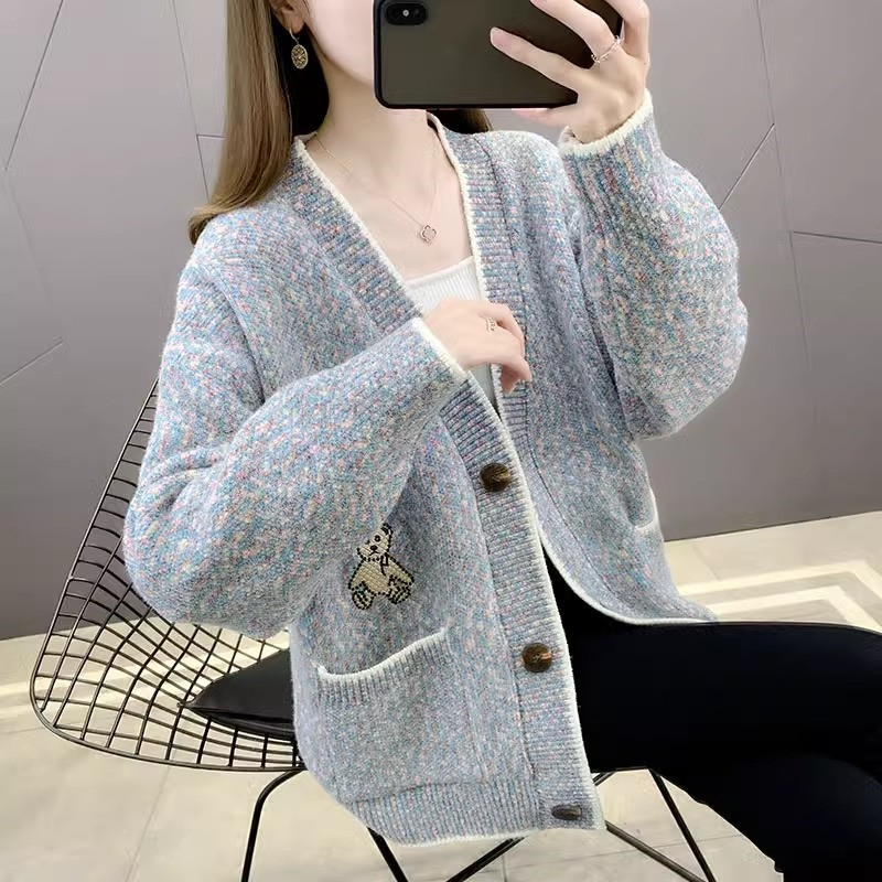2026 New Women's Outerwear Sweater Jacket, Autumn and Winter Fashionable Chenille Knit Cardigan for Women 2026 New Women's Outerwear Sweater Jacket, Autumn and Winter Fashionable Chenille Knit Cardigan for Women