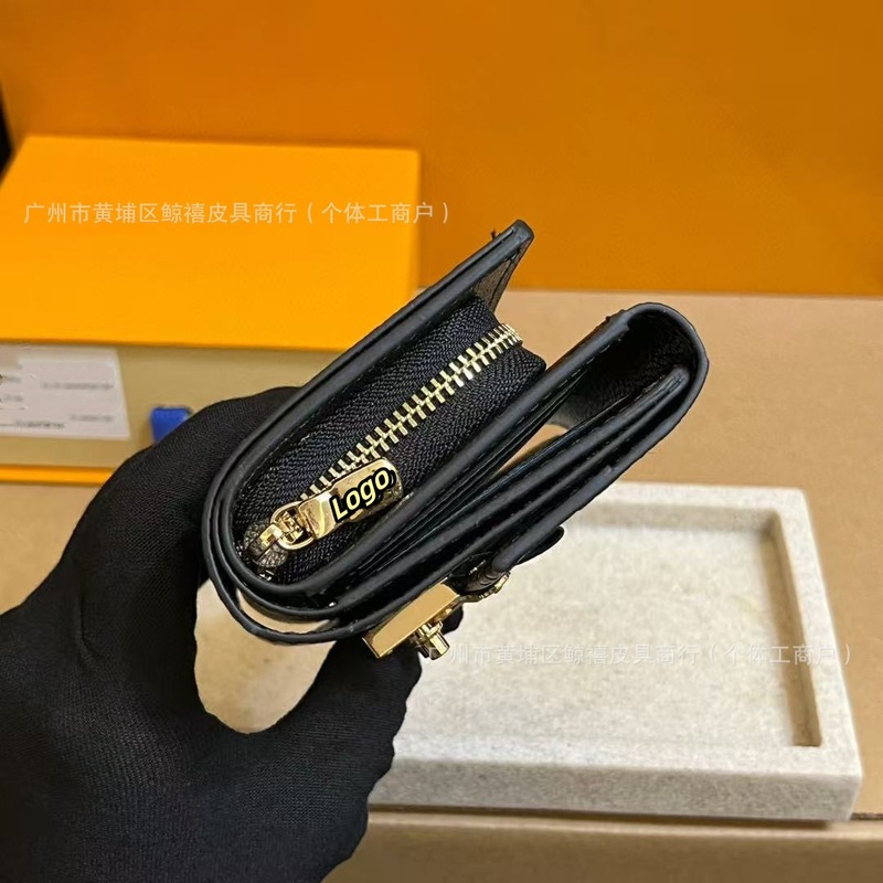 真皮钱包经典女士钱包卡包压花二折钱夹证件包百搭经典风琴零钱包|undefined
