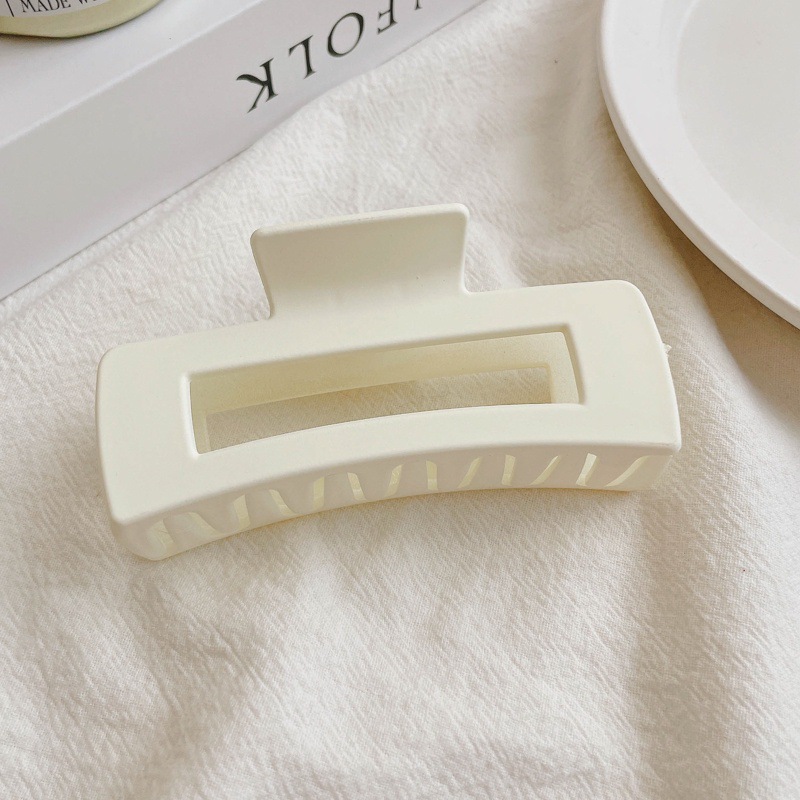 Clip de agarre de amor de color gelatina fresca, cabeza femenina, horquilla de pelo grande, temperamento de alta calidad, tocado de clip de tiburón