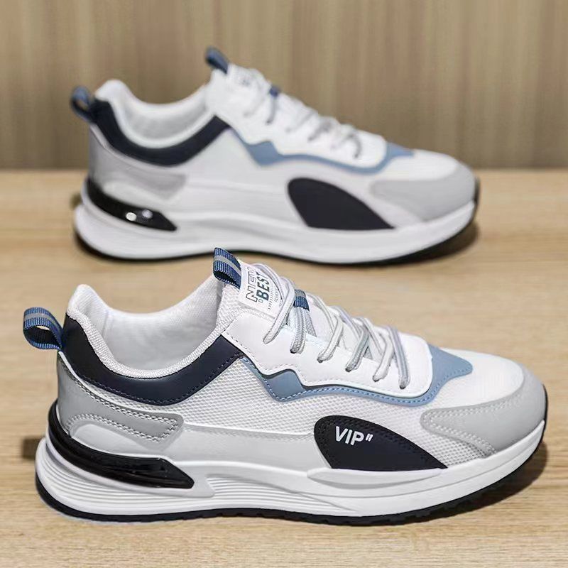 Zapatos de moda para hombres verano zapatos transpirables para hombres 2024 nuevos zapatos deportivos para hombres zapatos de trabajo casuales zapatos de carrera versátiles