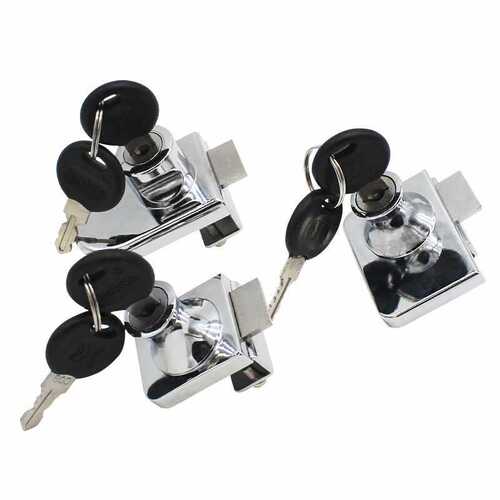 Batch Dan Ni Si 407 Home Glass Cabinet Lock 408 Shopping Mall Display Cabinet Door Lock 409 Single Double Door Show Window Lock Cabinet