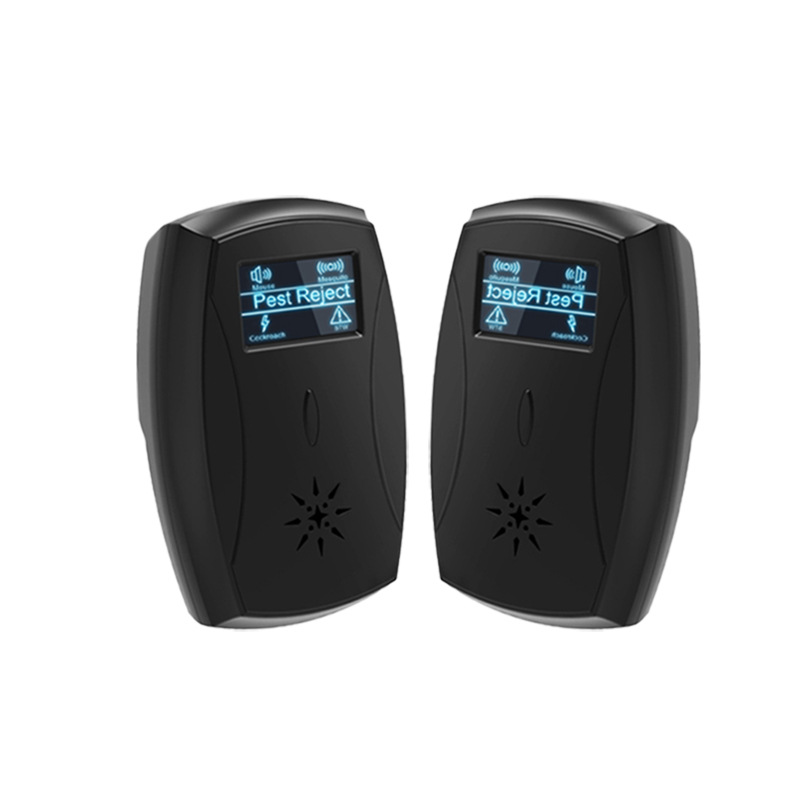 Nuevo repelente de insectos ultrasónico repelente de ratón repelente de mosquitos ultrasónico mudo multifunción ratón asesino hogar electrónico gato ratón repelente