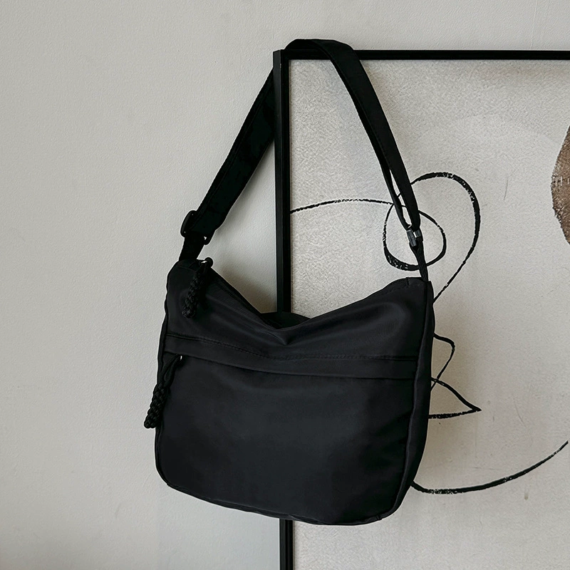 Японская минималистская сумка на плечо большой емкости женская трансграничная мода новая модная сумка Тот пригородной простой сплошной сумка через плечо