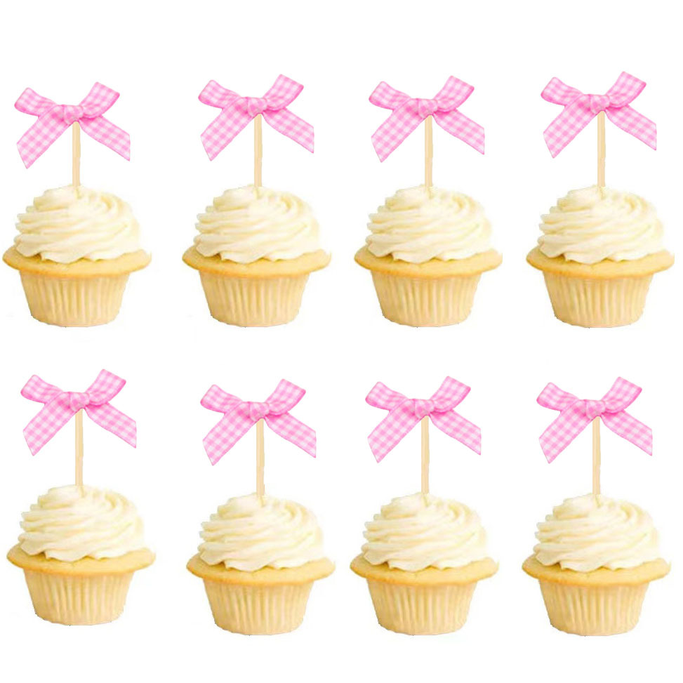 Plaid arco insert pastel insert insert postre horneado etiqueta decorativa tela fiesta postre insert Navidad