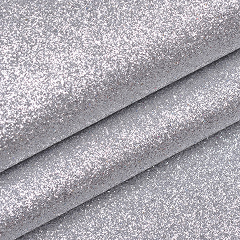 Suministro directo de fábrica de tela no tejida Glite Brillante Tela de lentejuelas Estuche para teléfono móvil Bolsa de cosméticos Accesorios para el cabello Decoración de ropa