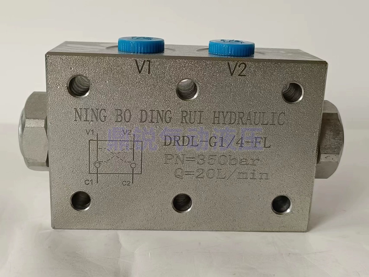 Двусторонний гидравлический замок, замок ножки цилиндра, гидравлический замок VRPDE-G1/2 VRDL-G1/4 VRDL-G1/2