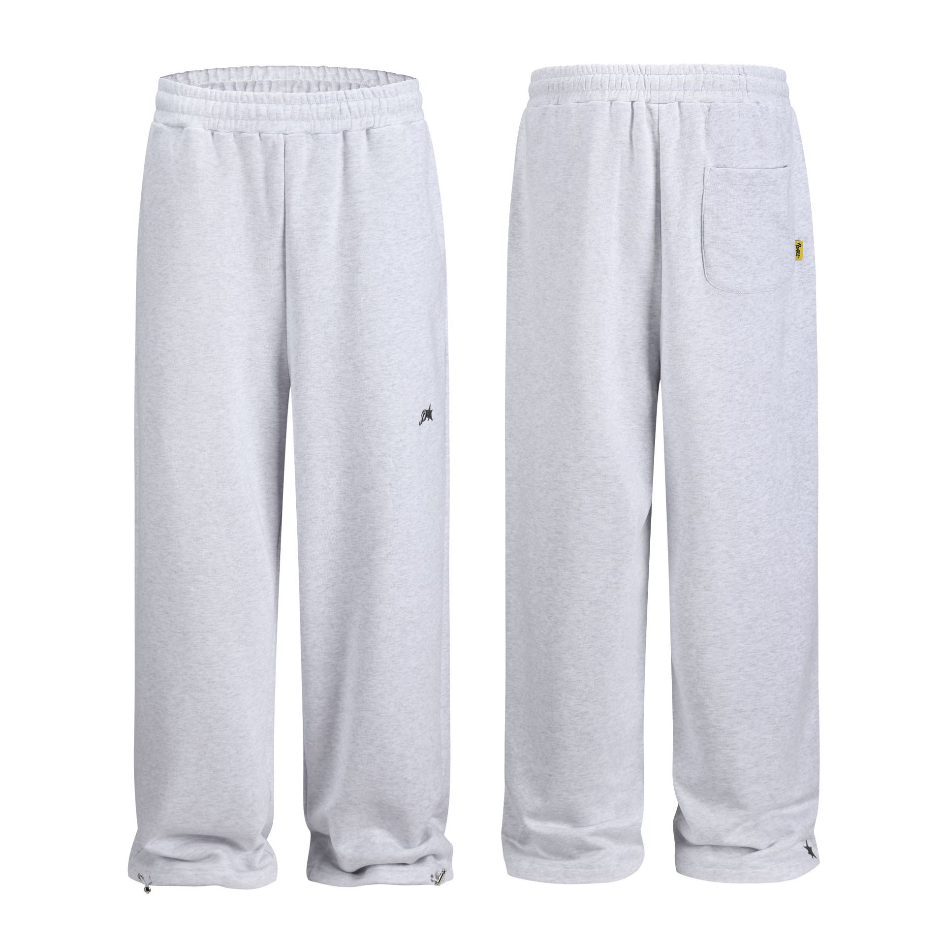 European and American cross-border brand Protect, featuring trendy letter embroidery, loose-fitting solid color straight-leg athletic sweatpants, hoodies, and jackets.