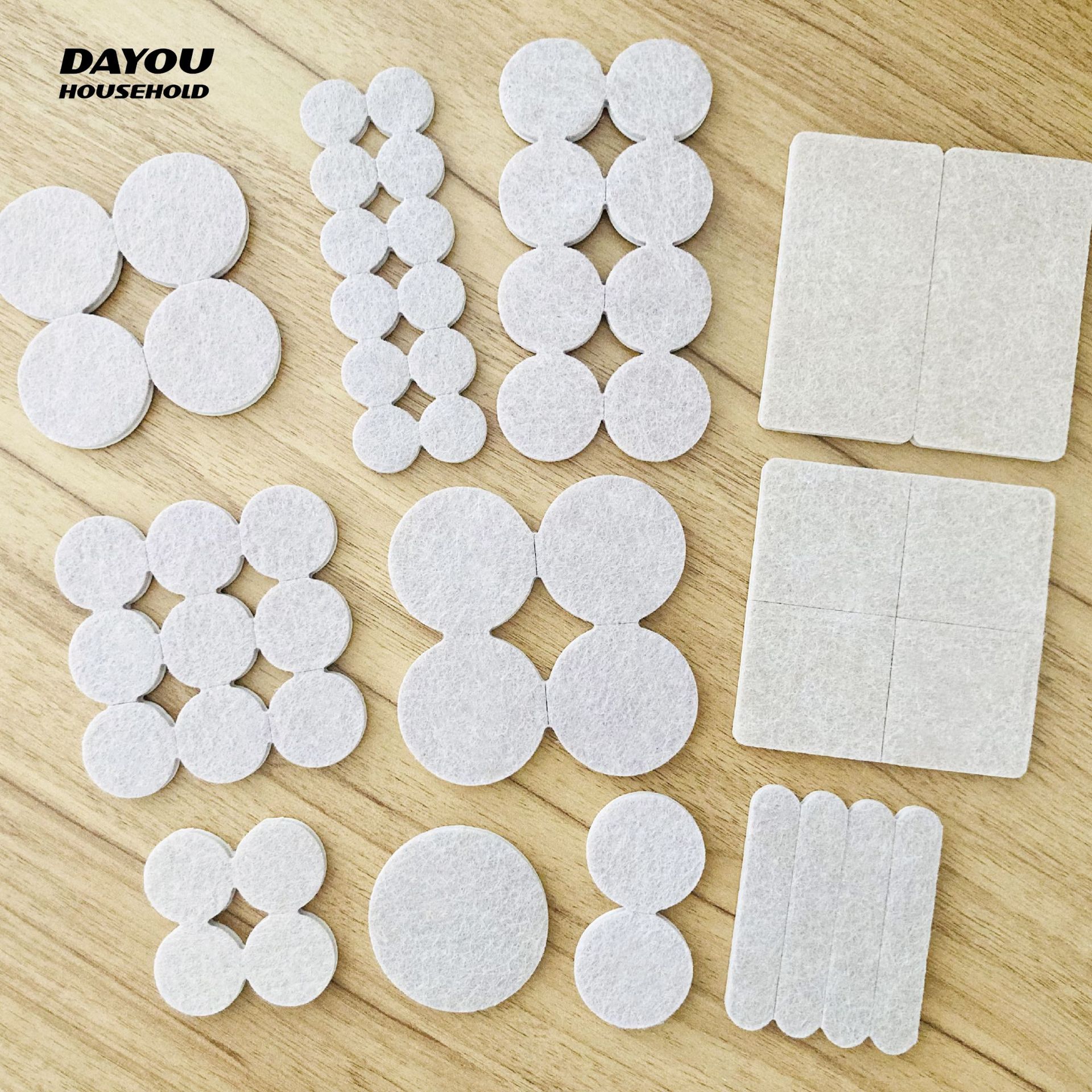 毛毡桌椅脚垫家居桌子凳子保护垫桌腿防磨防滑静音脚贴椅脚垫