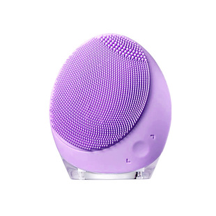 Waterproof Silicone Facial Cleanser Electric Facial Cleanser Introduction Instrument Portable Phototherapy Vibrating Pore Cleaner Facial Brush