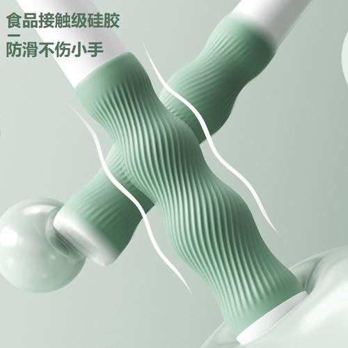 Selected Activity Children's Bamboo Joint Jump Rope Kindergarten Beginner Primary School First Grade Beginner Knot-Free Sports Equipment