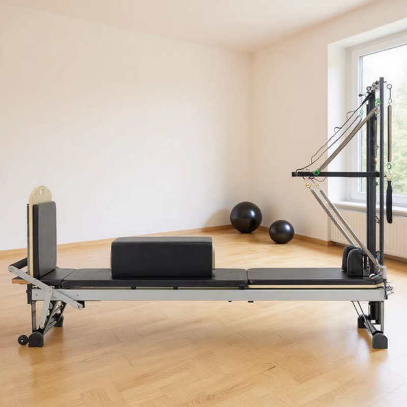 Pilates Aluminum Alloy Core Bed Full Track Yoga Equipment Pilates Semi-High Platform Fitness Equipment Pilates Bed