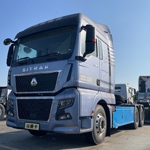 出售汕德卡牵引车头 二手10轮拖拉机拖车头 420马力货运卡车头