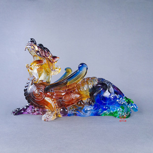Factory Direct Sales of Glass Desktop Ornaments, Crystal Desktop Ornaments, Great Gifts, Glass Ornaments, Glass Fortune Beast Ornaments