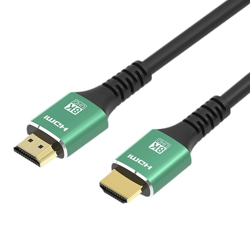HDMI 2.1 8K 60 Гц кабель высокого разрешения, алюминиевый корпус, длина кабеля 0.5 м