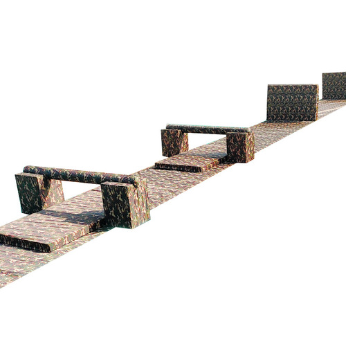 Kindergarten 400-meter camouflage military and police course props national defense expansion training obstacle children military education equipment