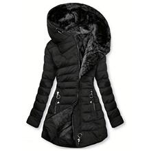 K 51468 Fashion Hooded Waist Long Coat �ﶬŮʿ�޷�
