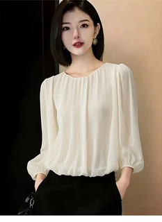 绝美漂亮超好看七分袖衬衫2026夏季新款女减龄设计感上衣百搭衬衣
