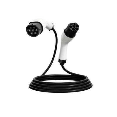 European standard dual-head charging gun Type 2 to European standard for new energy vehicles, portable home-use charging cable (Elektrikli avtomobil şarj cihazları) - 16a35kw-european-to-european-5m
