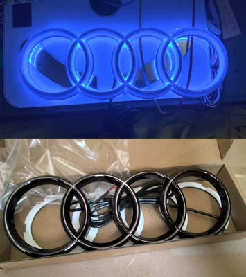 Car logo — Black Modified Car Logo - 249-black-blue-light