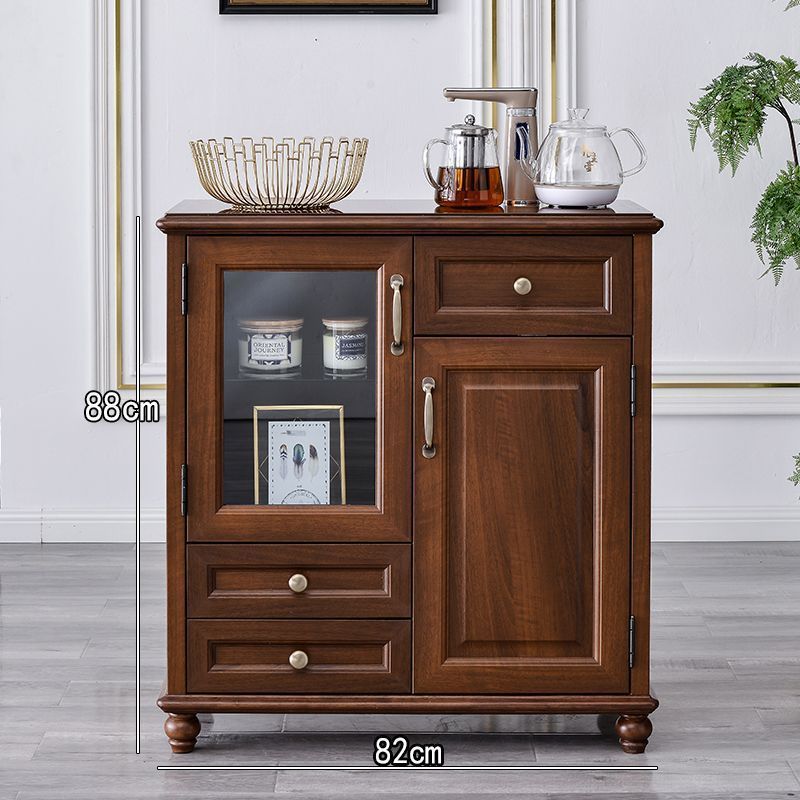 2025 nuevo gabinete de bar de té doméstico de madera china de alta gama totalmente automático dispensador de agua inteligente desinfección gabinete todo en uno