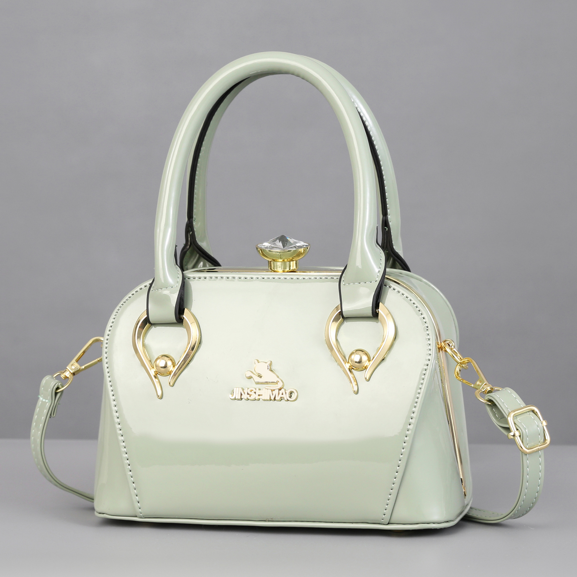 Taizhou bolso de mujer bolso de piel brillante bolso de hombro bolso de moda atmósfera bolso de mujer bolso de cena bolso de mano