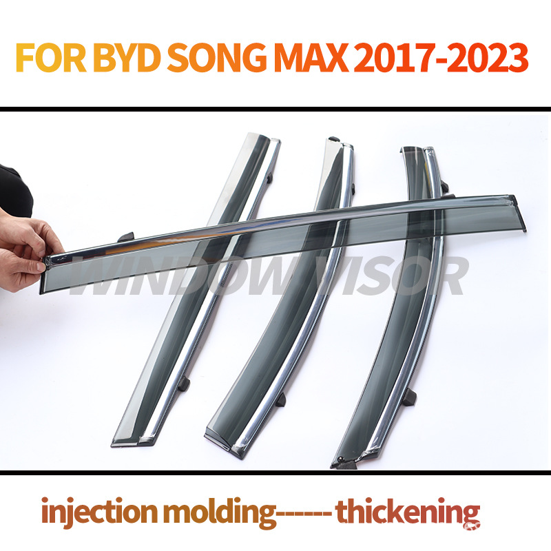 For BYD Song MAX Sunny Rain Bender forBYD eMAX 7 2024 Window visors