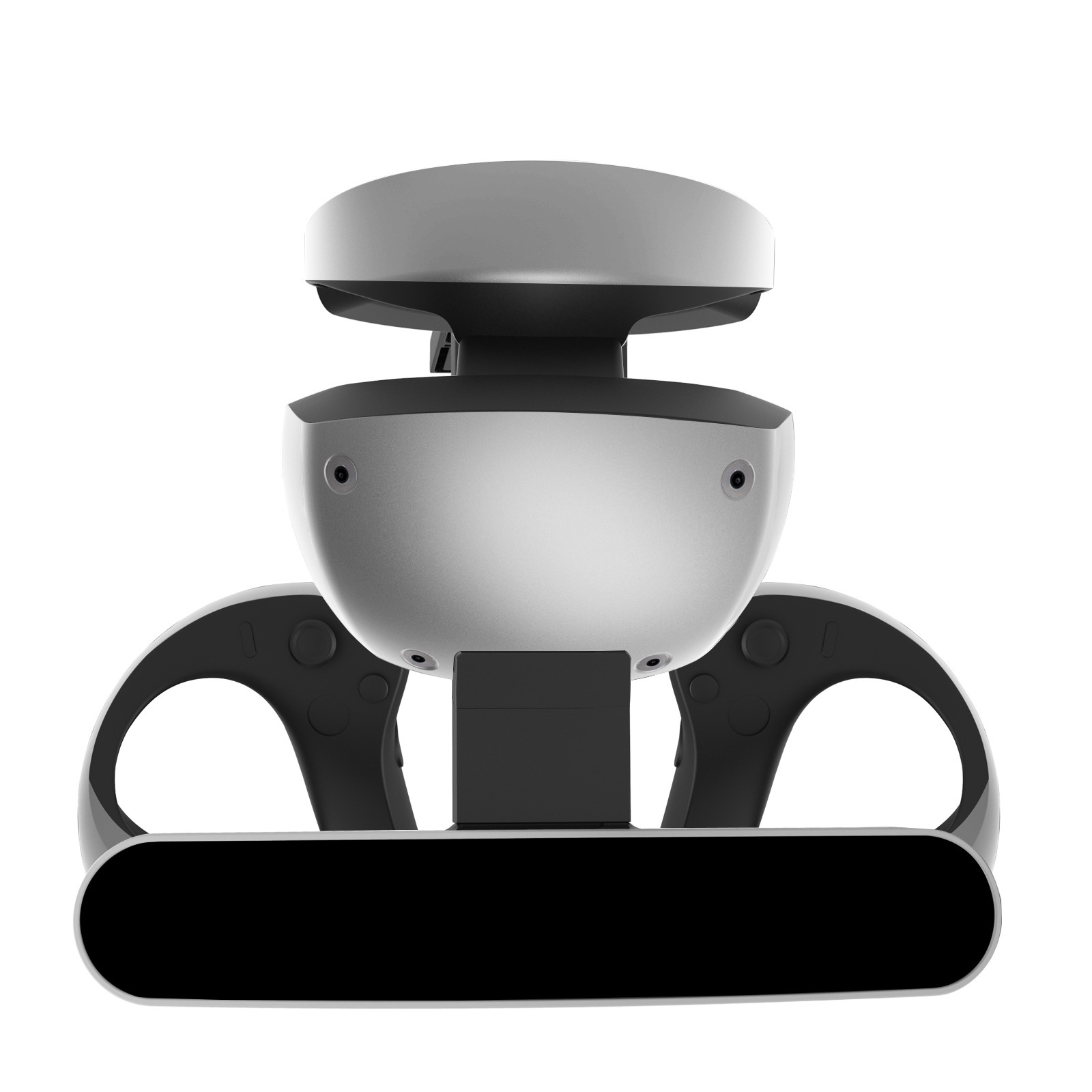 PS VR2手柄充电底座带显示灯开关PSVR2手柄座充带可收纳眼 镜支架