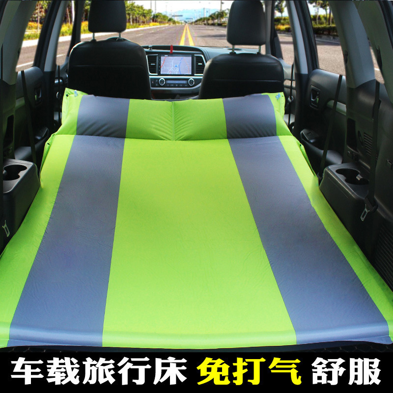 車用エアマットレス、旅行用ポータブルSUV昼寝リアエアマットレス、車用エアマットレス、分割ドライバースリーピングマット|undefined