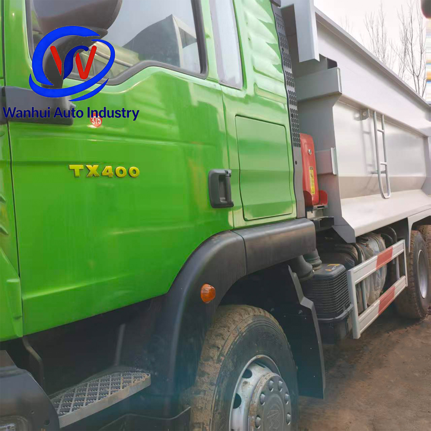 Sinotruk Howo TX Dump Truck 400 horsepower 8×4 muck transport engineering tipper truck sand and gravel dump truck